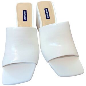 Nine West Heeled Slide Sandals